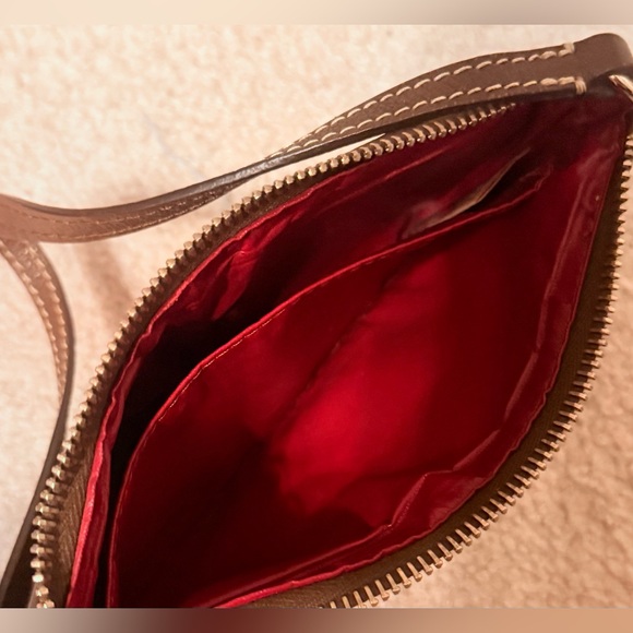 Dooney & Bourke Pebble Leather Wristlet - Picture 5 of 6